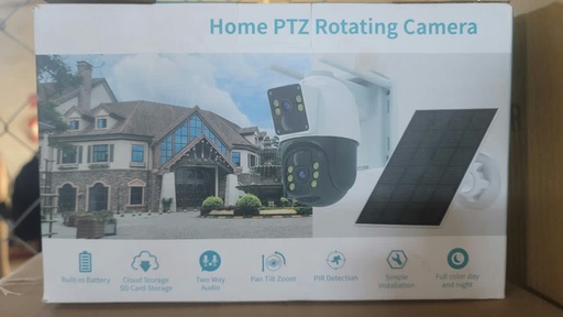 SOLAR HOME ROTATING CAMERAS