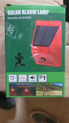 SOLAR ALARM LAMP